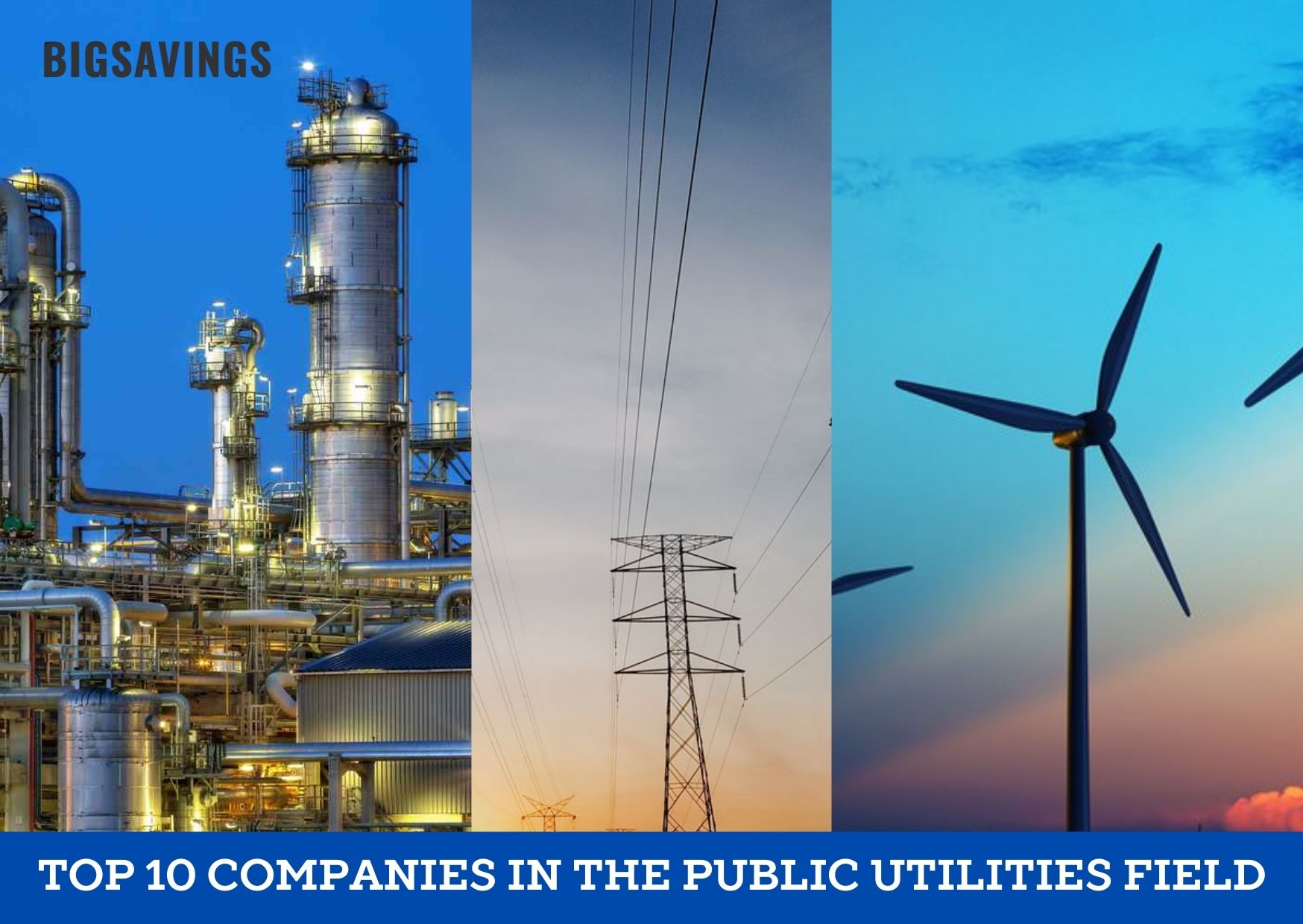 Top 10 Companies in the Public Utilities Field