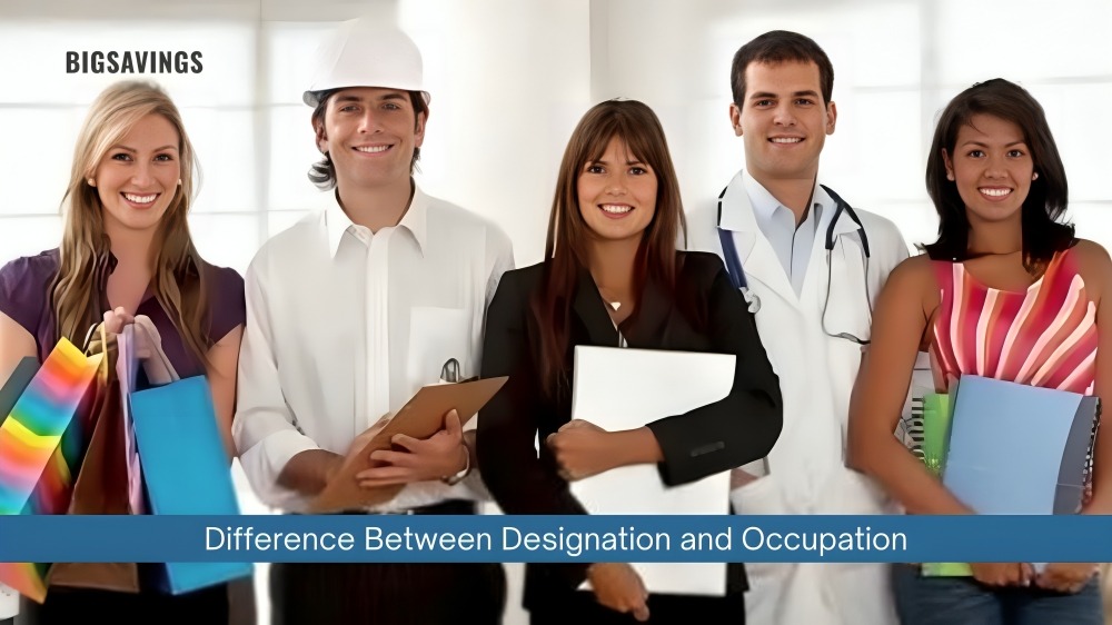 Difference Between Designation and Occupation